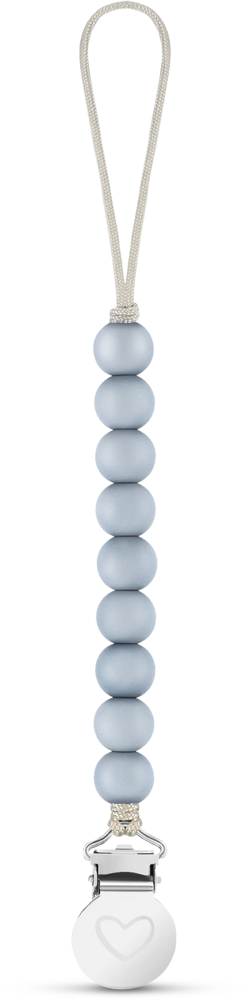 Bleu La La - Lulababe Pacifier Clip