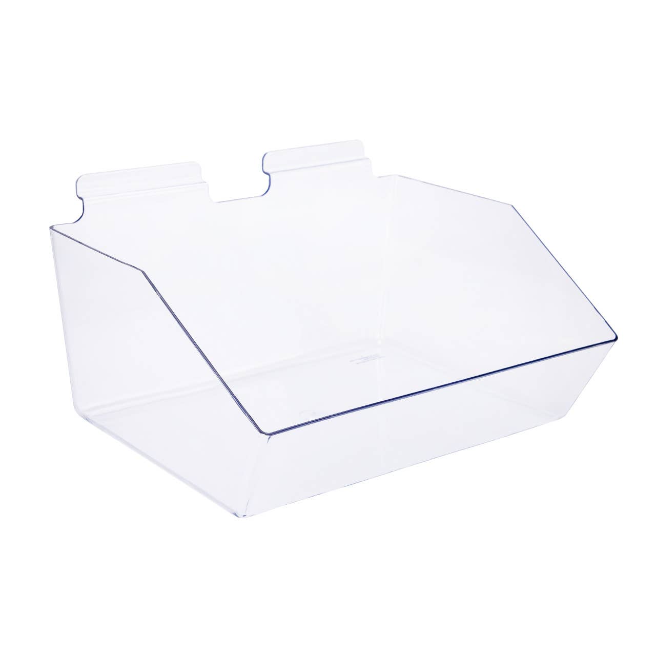 Store Supply Warehouse - 12"W X 5½"D X 9½"H Clear Plastic Dump Bin