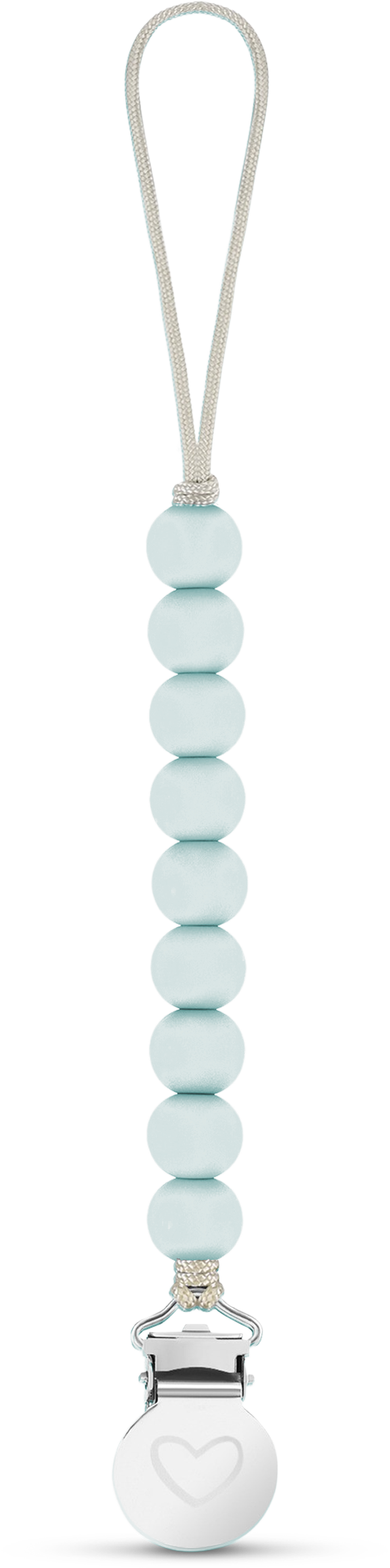 Bleu La La - Lulababe Pacifier Clip