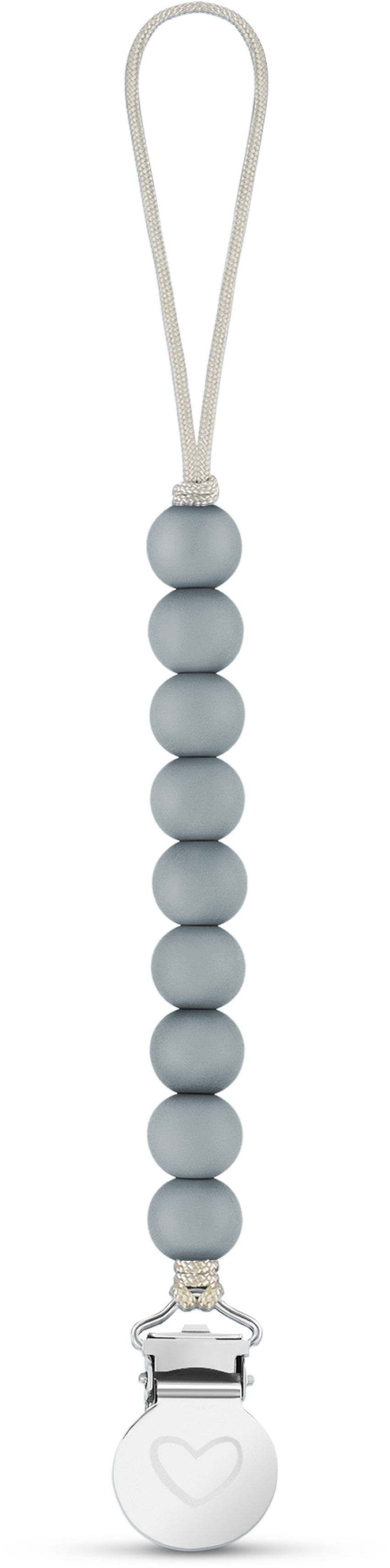 Bleu La La - Lulababe Pacifier Clip