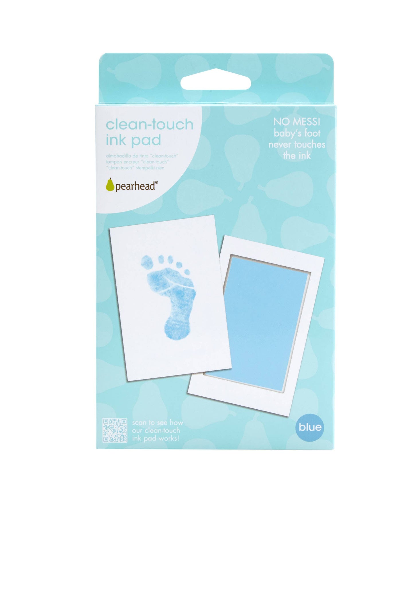 Pearhead - Baby Handprint or Footprint Clean-Touch Ink Pad Kit