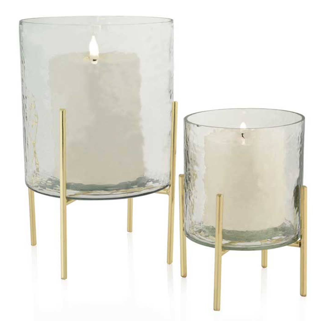 Edge Company - Hammered Tea light Stand M