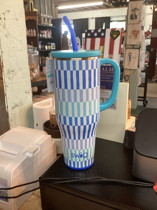 GLACIER STRIPE MEGA MUG 40 OZ