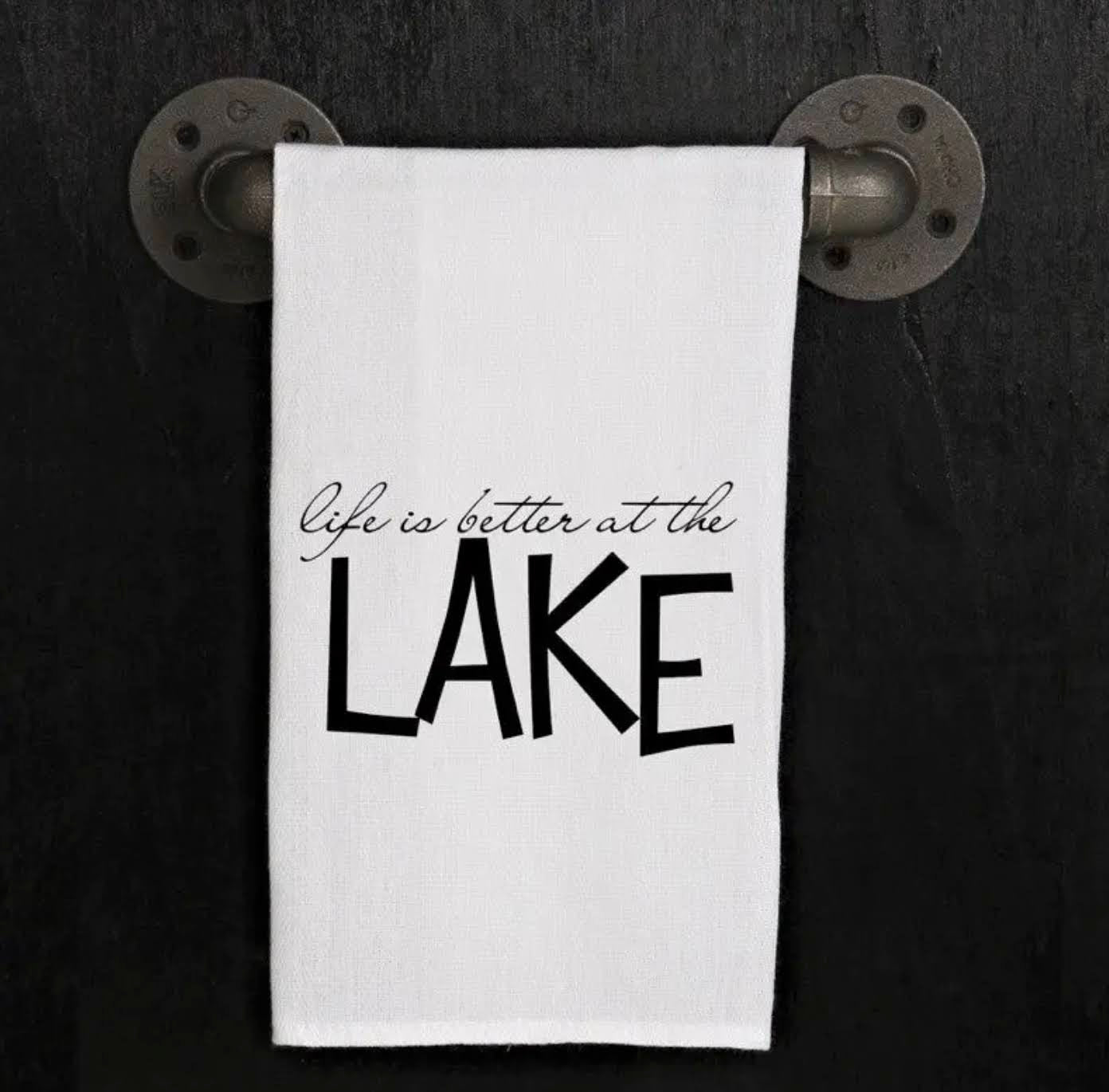 Lake Tea Towel