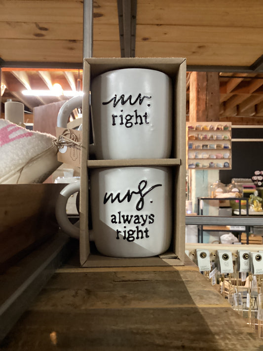 Right Mug Set