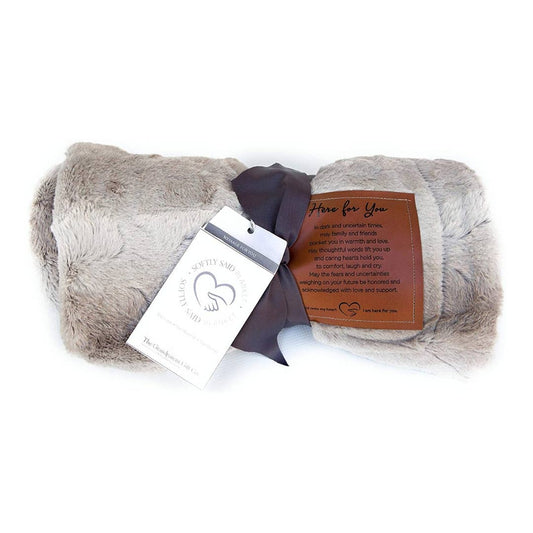 Softly Said  Blanket: Here For You, Encouragement Gift 8020