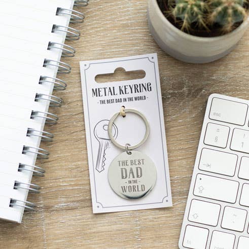 Something Different Wholesale - Best Dad in the World Father's Day Keyring
