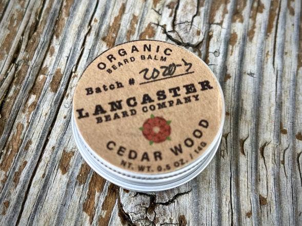 Lancaster Beard Company - Cedar Wood Organic Beard Balm