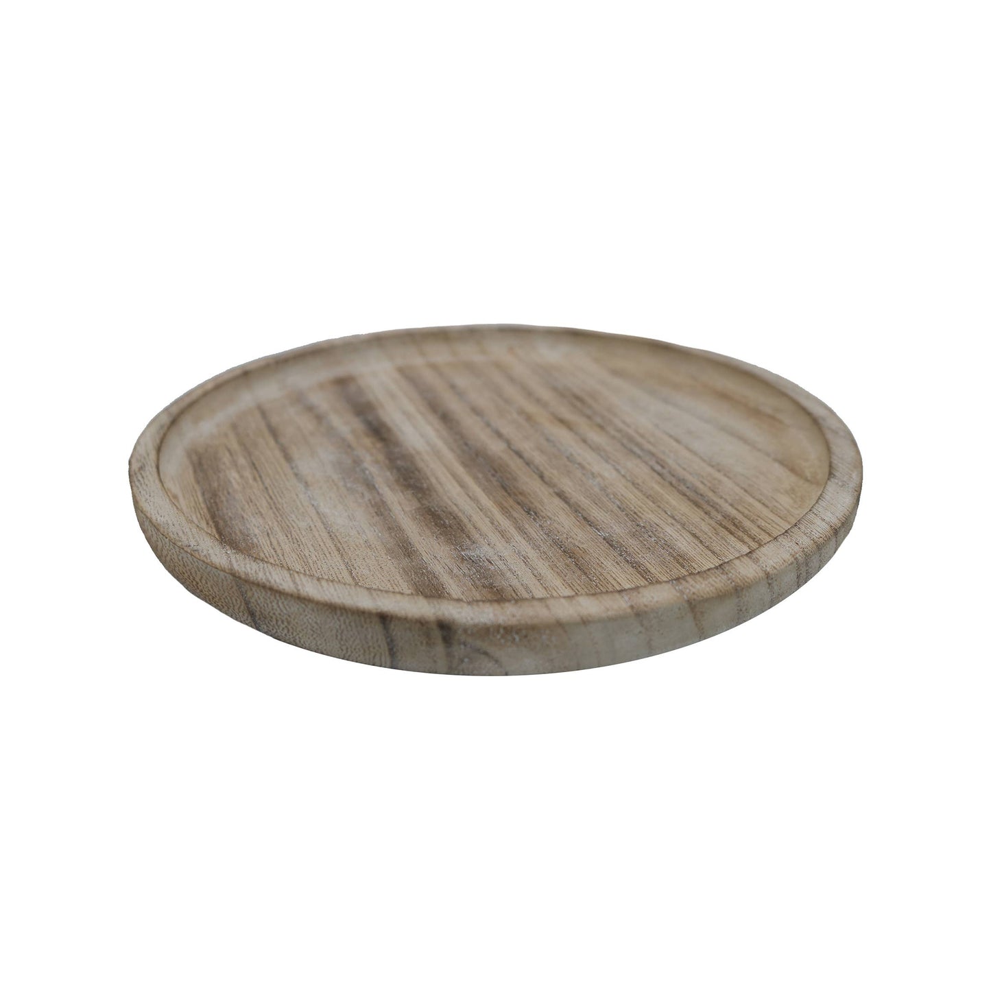 Sweet Water Decor - Rustic Round Wood Tray - Home Decor & Gifts