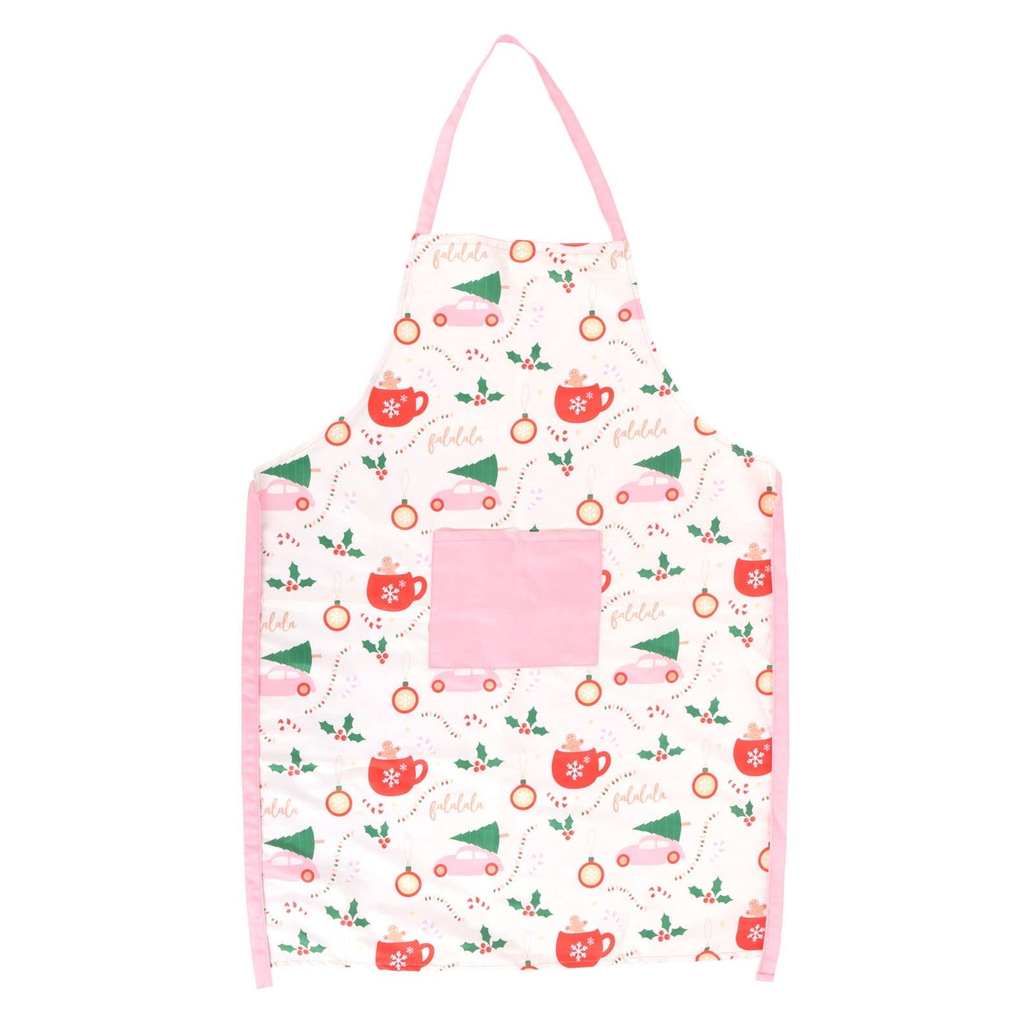 Something Different Wholesale - Sugarplum Fun Christmas Print Apron