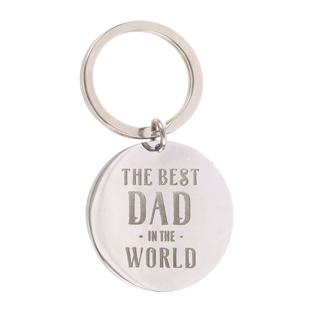 Something Different Wholesale - Best Dad in the World Father's Day Keyring