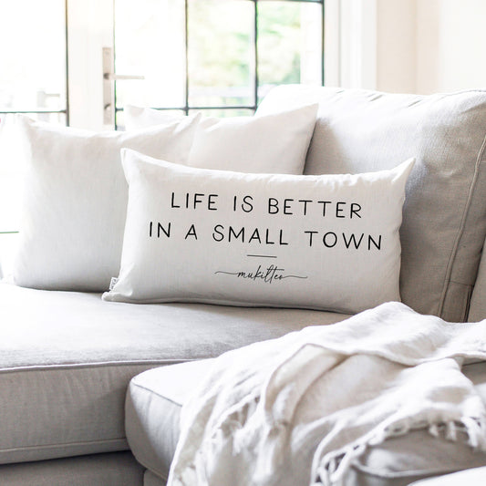 Porter Lane Home - Better In A Small Town Custom Pillow Cover