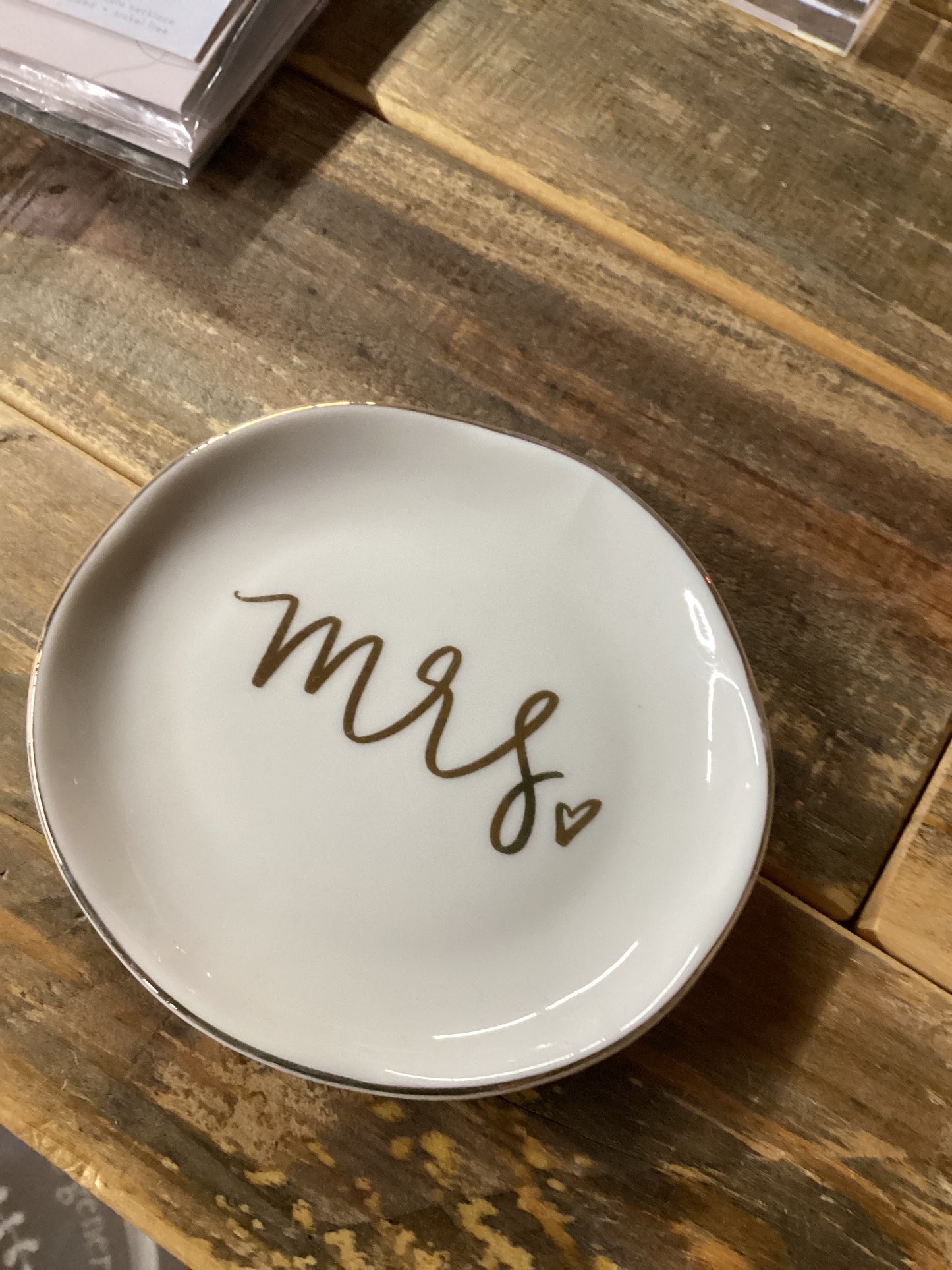 Sweet Water Mrs. Jewelry Dish