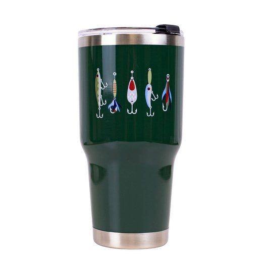 The Royal Standard - Lure Me In Tumbler   Dark Green/Multi   30oz.