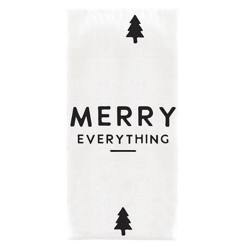Santa Barbara Design Studio by Creative Brands - Holiday Tea Towel - Merry Everything