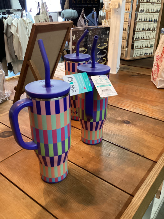 Brite stripe swig cup