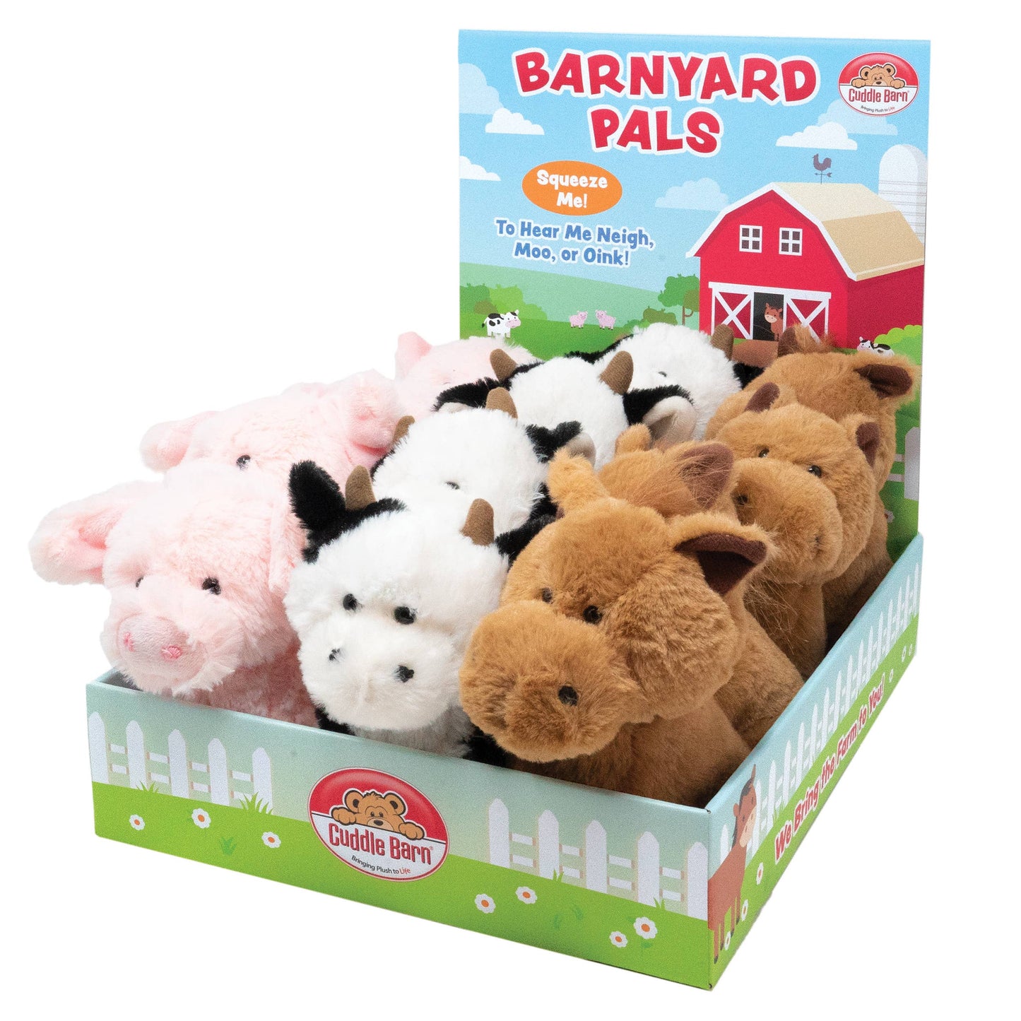 Cuddle Barn, Inc. - Barnyard Pals (Soft Cute Barn Farm Animals Plush Toy)