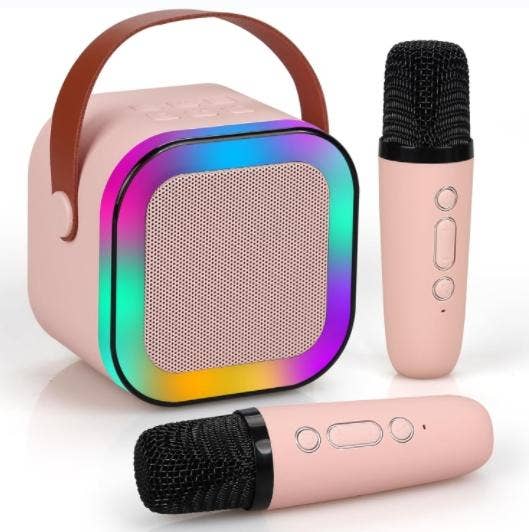 Funky Rico Inc - Karaoke Set- LED - Beige
