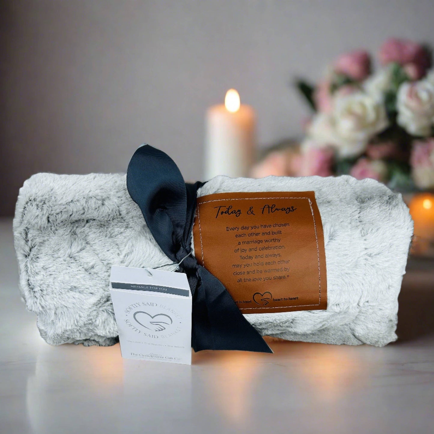 Softly Said Blanket: Today and Always Anniversary Gift 8031