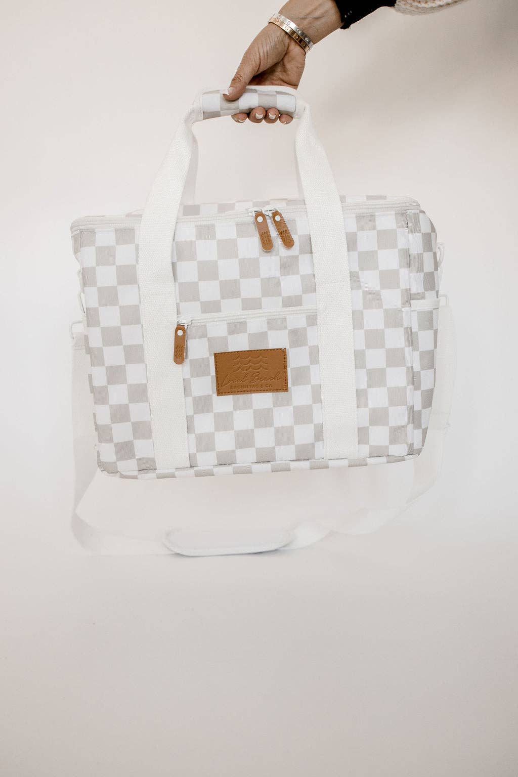 Local Beach - Checker Cooler Bag