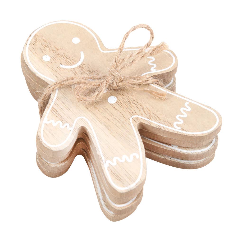 Something Different Wholesale - Christmas Gingerbread Man Coaster Set