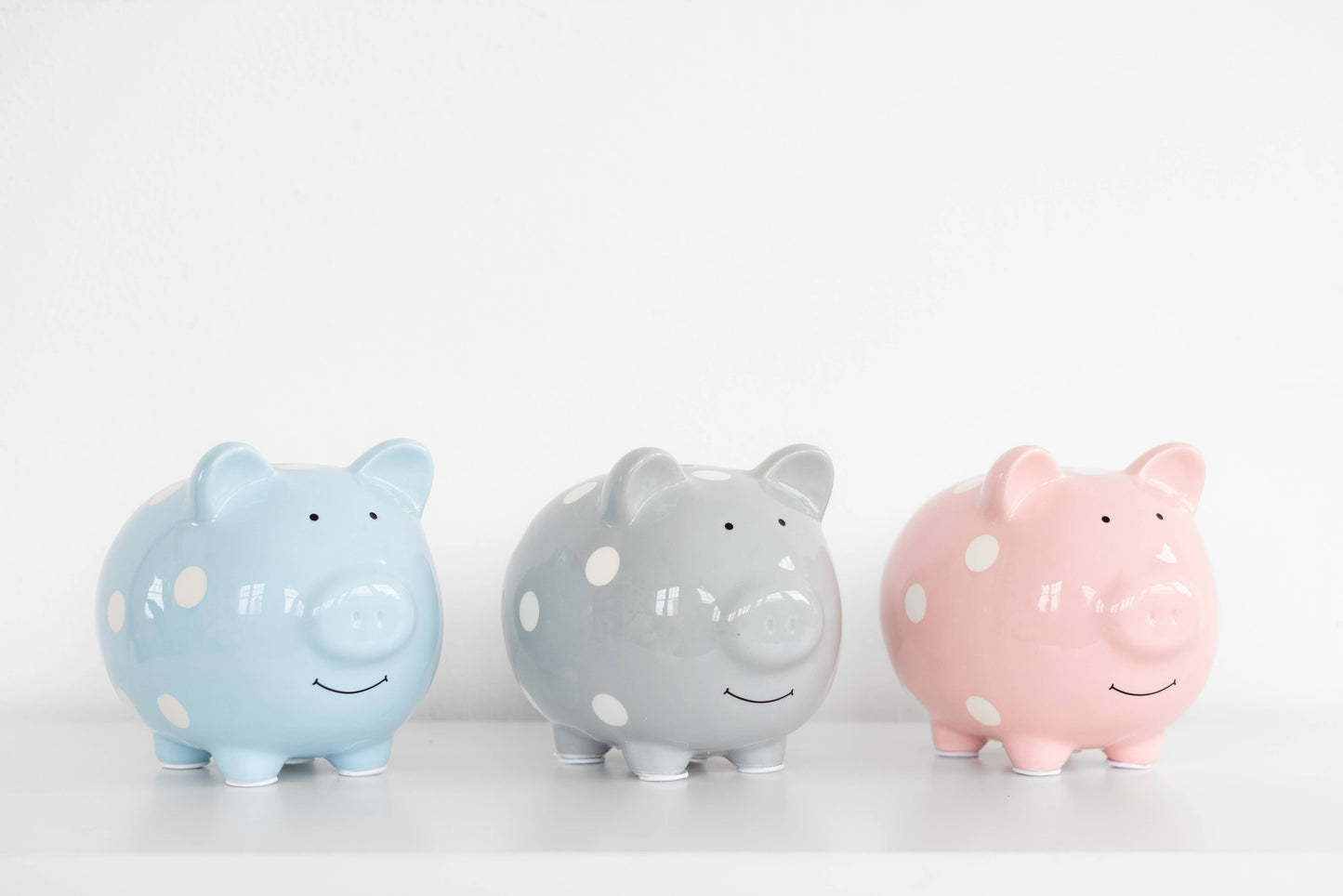Pearhead - Polka Dot Piggy Bank