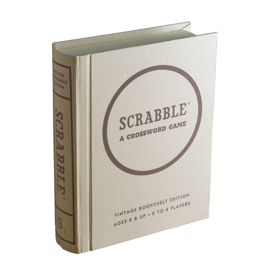 WS Game Company - Scrabble Vintage Bookshelf Edition