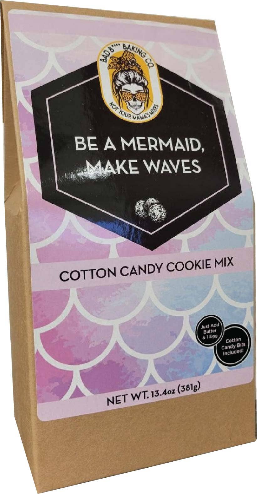 Be a Mermaid, Make Waves! Cotton Candy Cookie Mix
