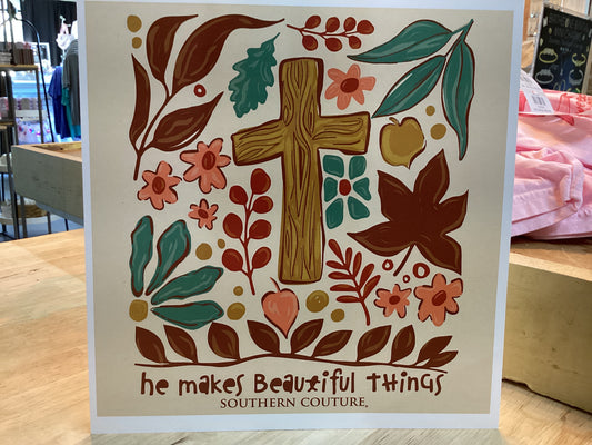 He Makes Beautiful Things T-shirt