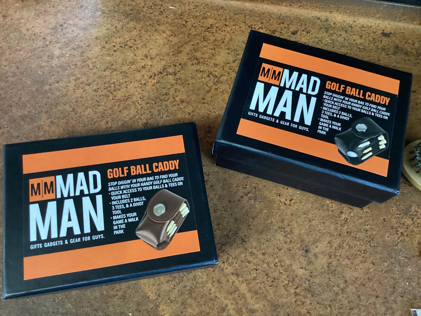 Mad Man Golf Cady- Black