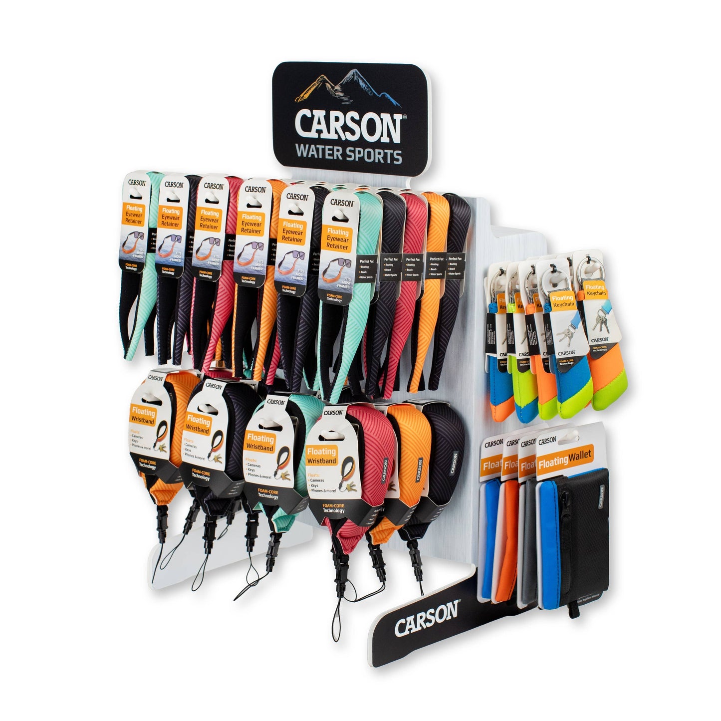 Carson - Water Sports Countertop Display (64 Assorted Pcs)