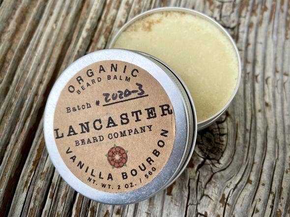 Lancaster Beard Company - Vanilla Bourbon Organic Beard Balm
