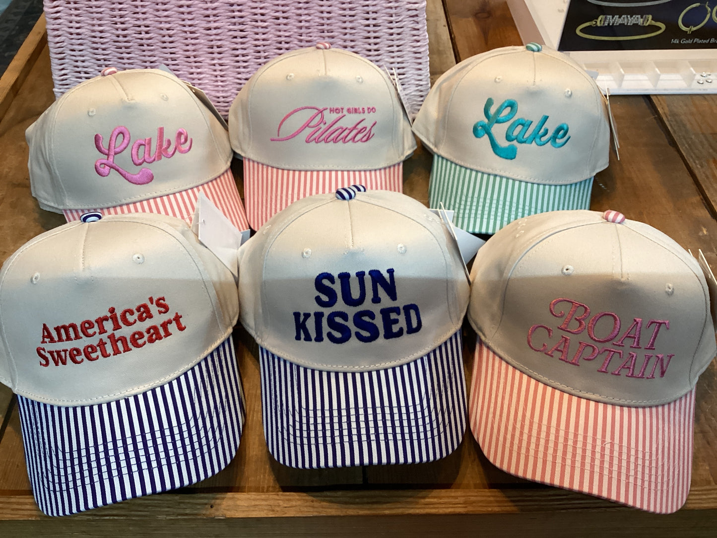 Katydid vintage trucker hat