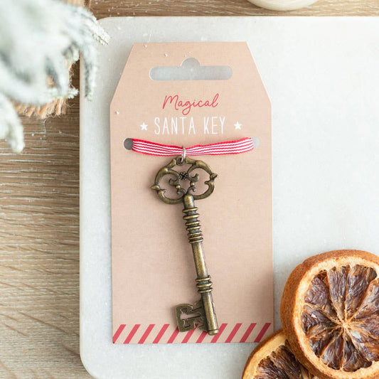 Something Different Wholesale - Set of 30 Santa's Magic Christmas Key Stocking Stuffer