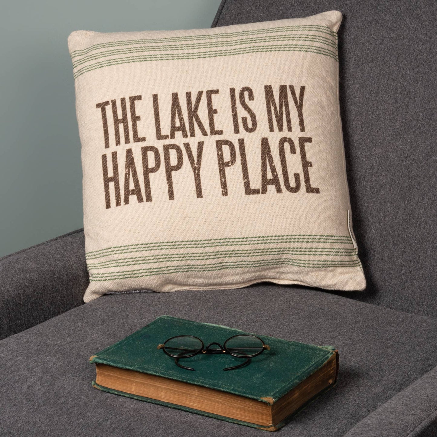 Primitives by Kathy - Lake Happy Place Pillow