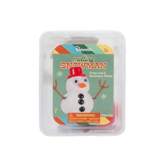 Toysmith - Melting Snowman Putty/Slime Kit, Reusable, Christmas, Winter