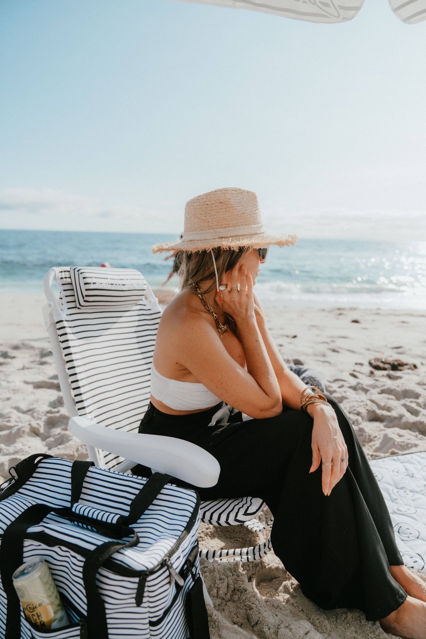 Local Beach - Checker Cooler Bag