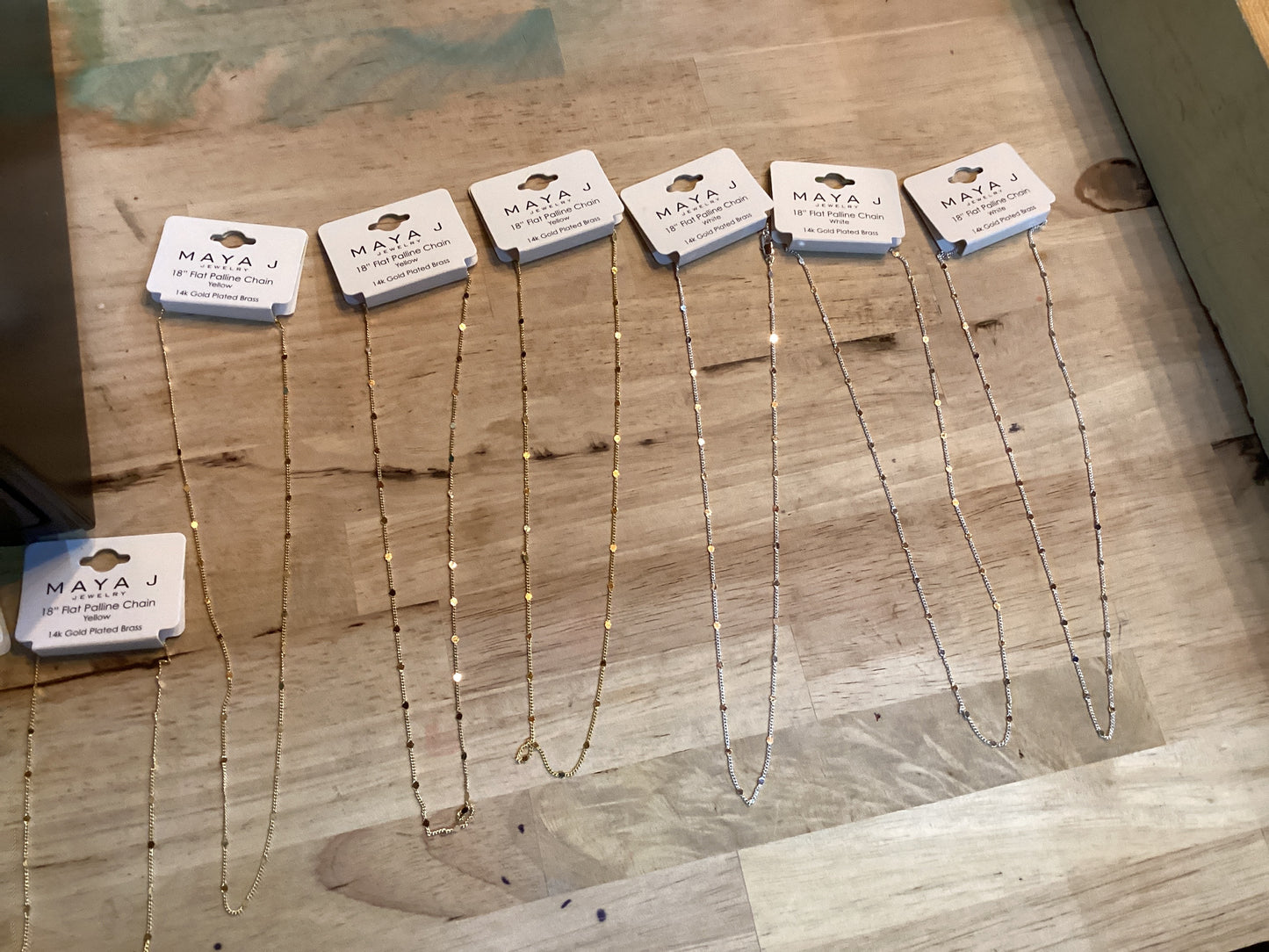 Maya J Flat Palline chain necklace