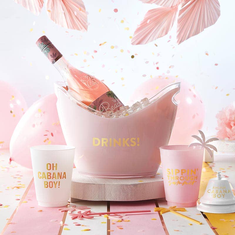 Slant Collections by Creative Brands - Acrylic Beverage Bucket - Drinks