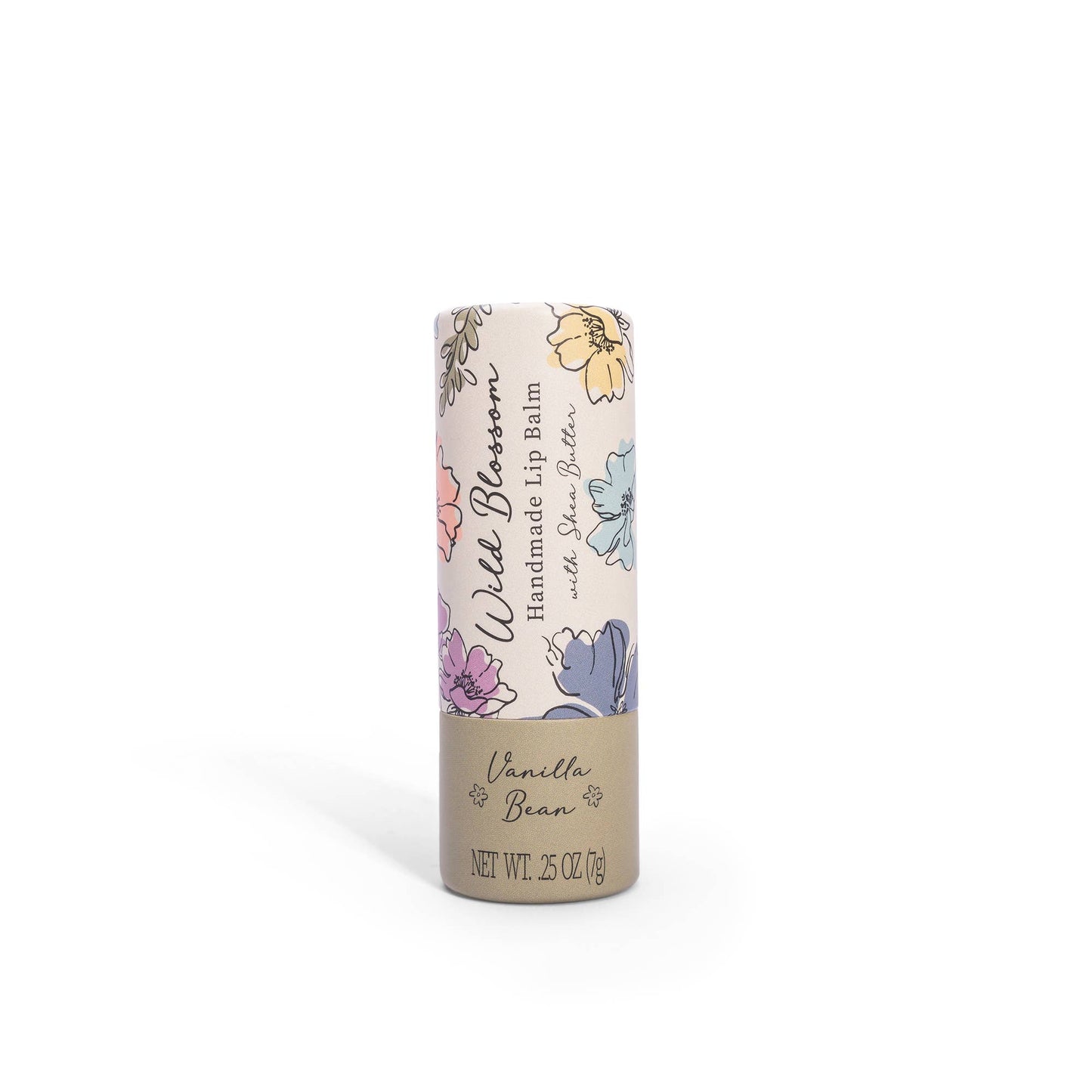 Cait + Co - Wild Blossom Lip Balm - Vanilla Bean