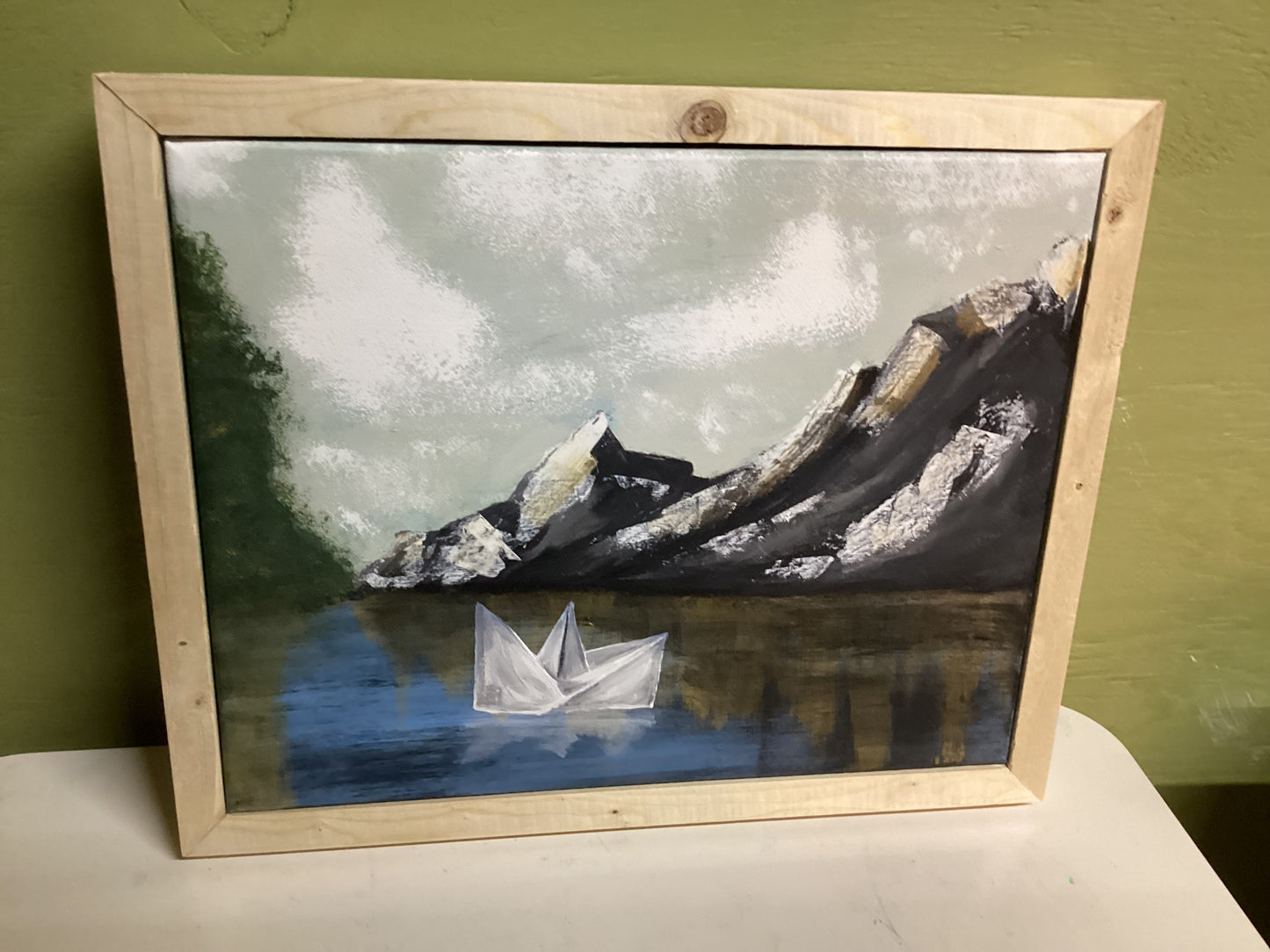 Painting by Raven
