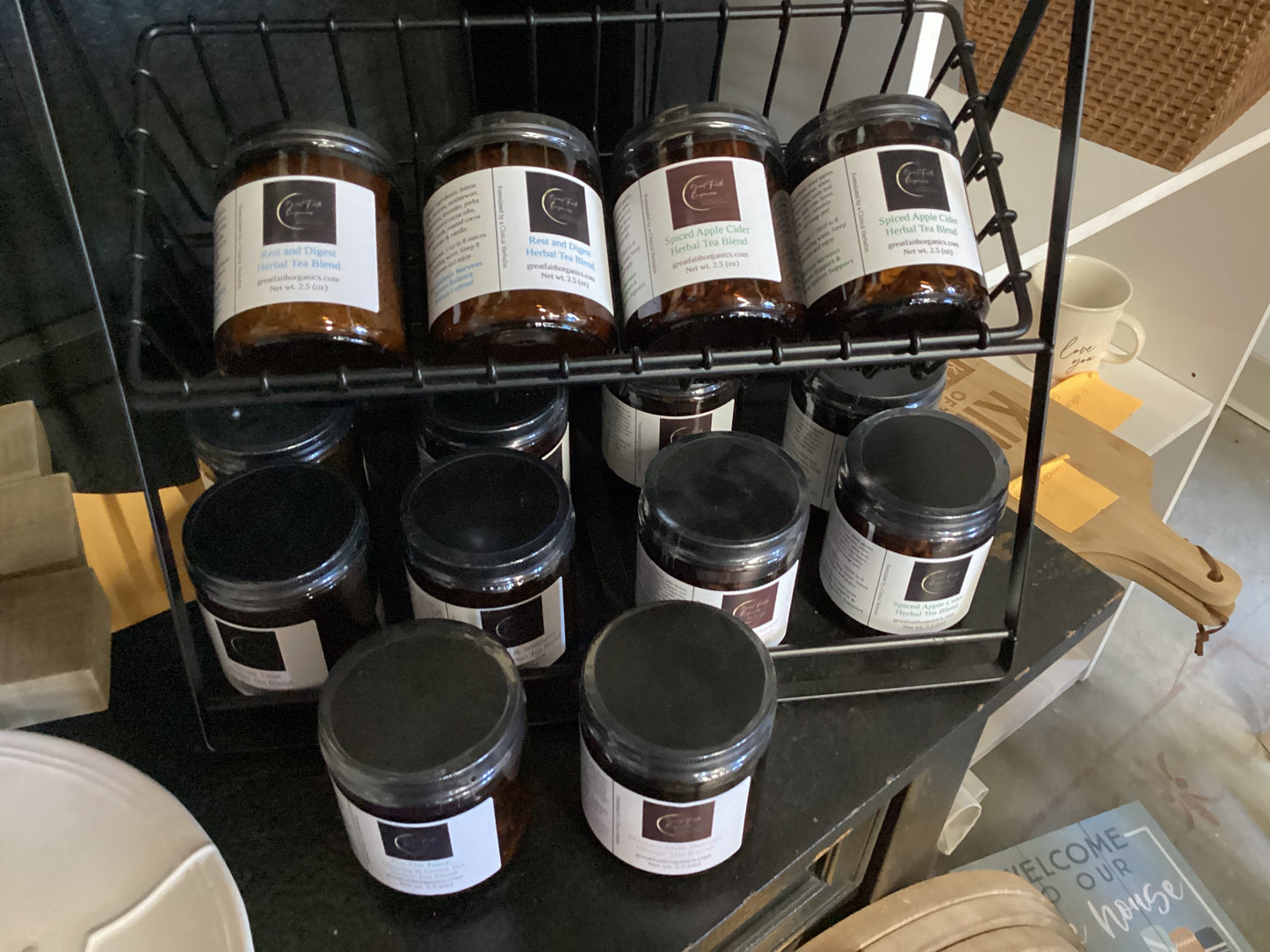 Great faith organics elderberry jars