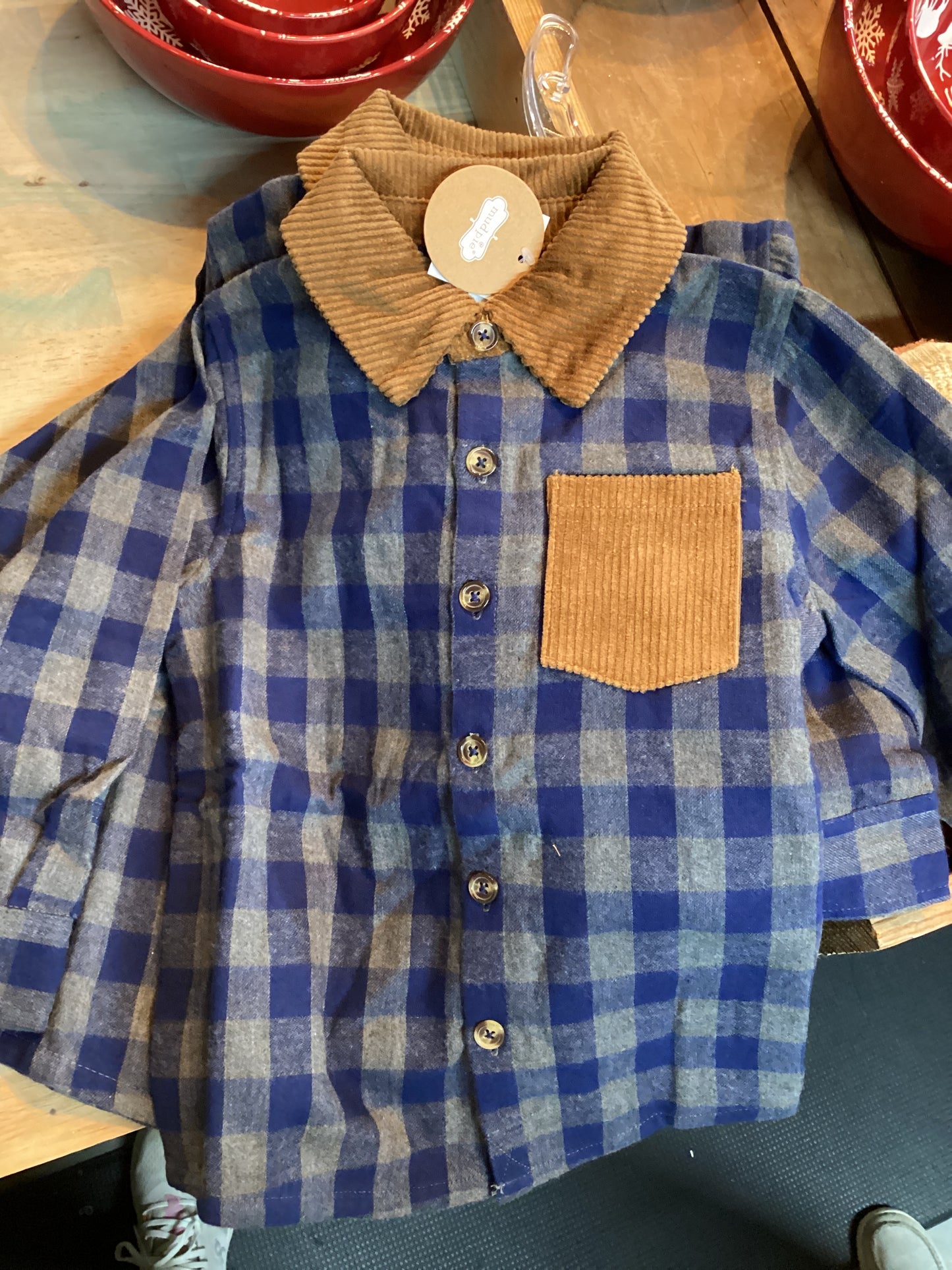 MUD PIE BOYS FLANNEL