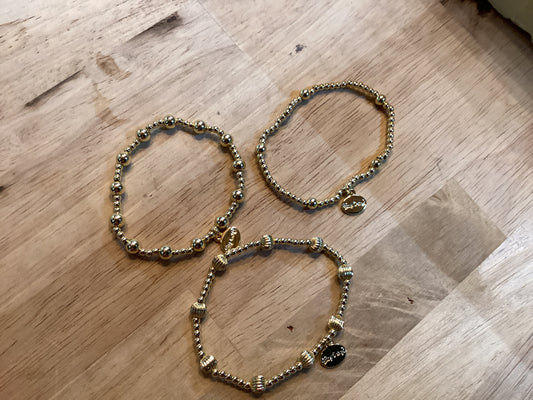 Alex Carol Gold Bracelet 3&5mm or 3&6mm