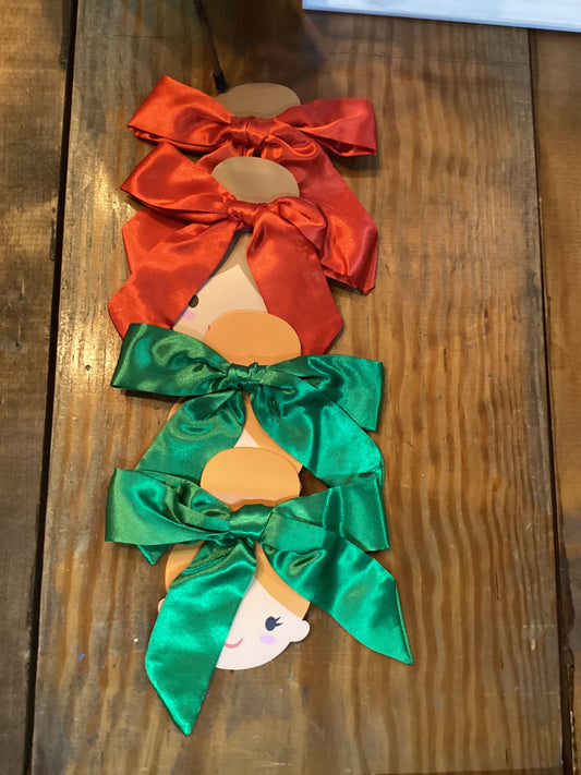 Satin Hair Bow
