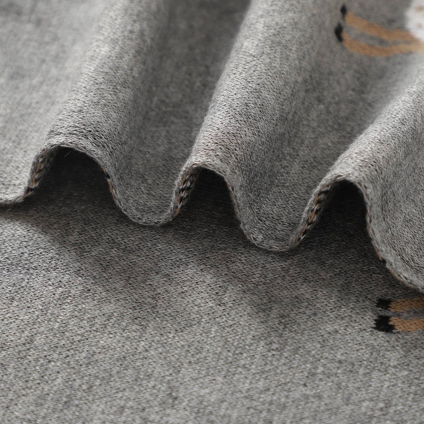 Bleu La La - 100% Luxury Cotton Receiving Swaddle Baby Blanket - Deer