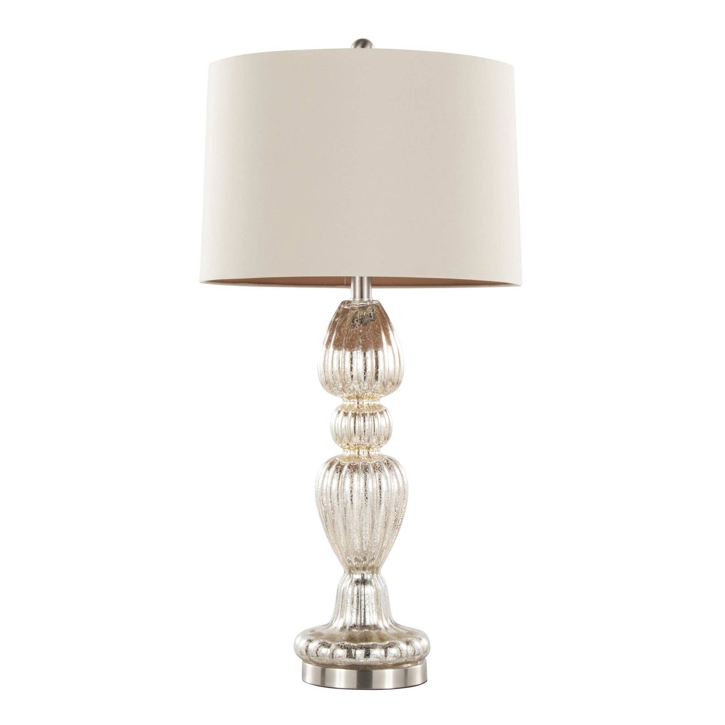 LumiSource and Grandview Gallery - Spade 30" Glass Table Lamp - Set of 2