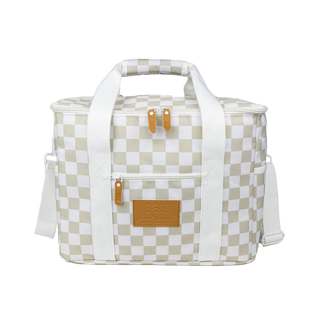 Local Beach - Checker Cooler Bag
