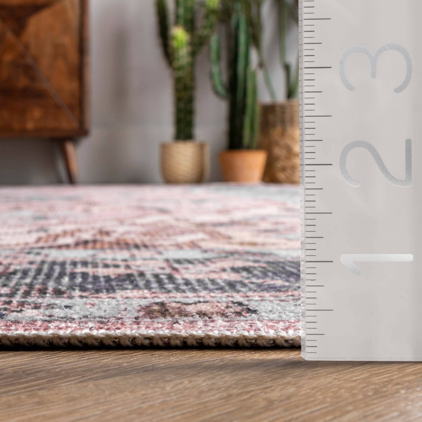 nuLOOM - Sasha Machine Washable Medallion Area Rug
