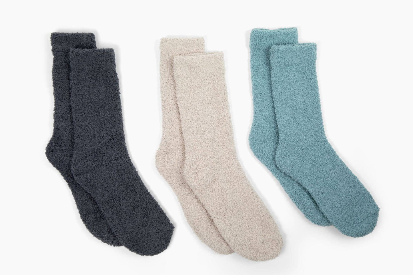 Giften Market - Cozy Cloud Socks - Charcoal - Warm & Soft - Winter Gift